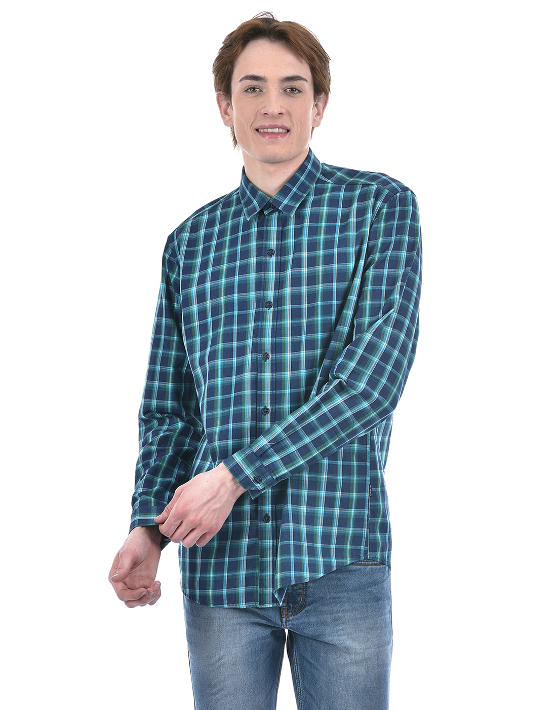 Numero Uno Men Checkered Multicolor Shirt